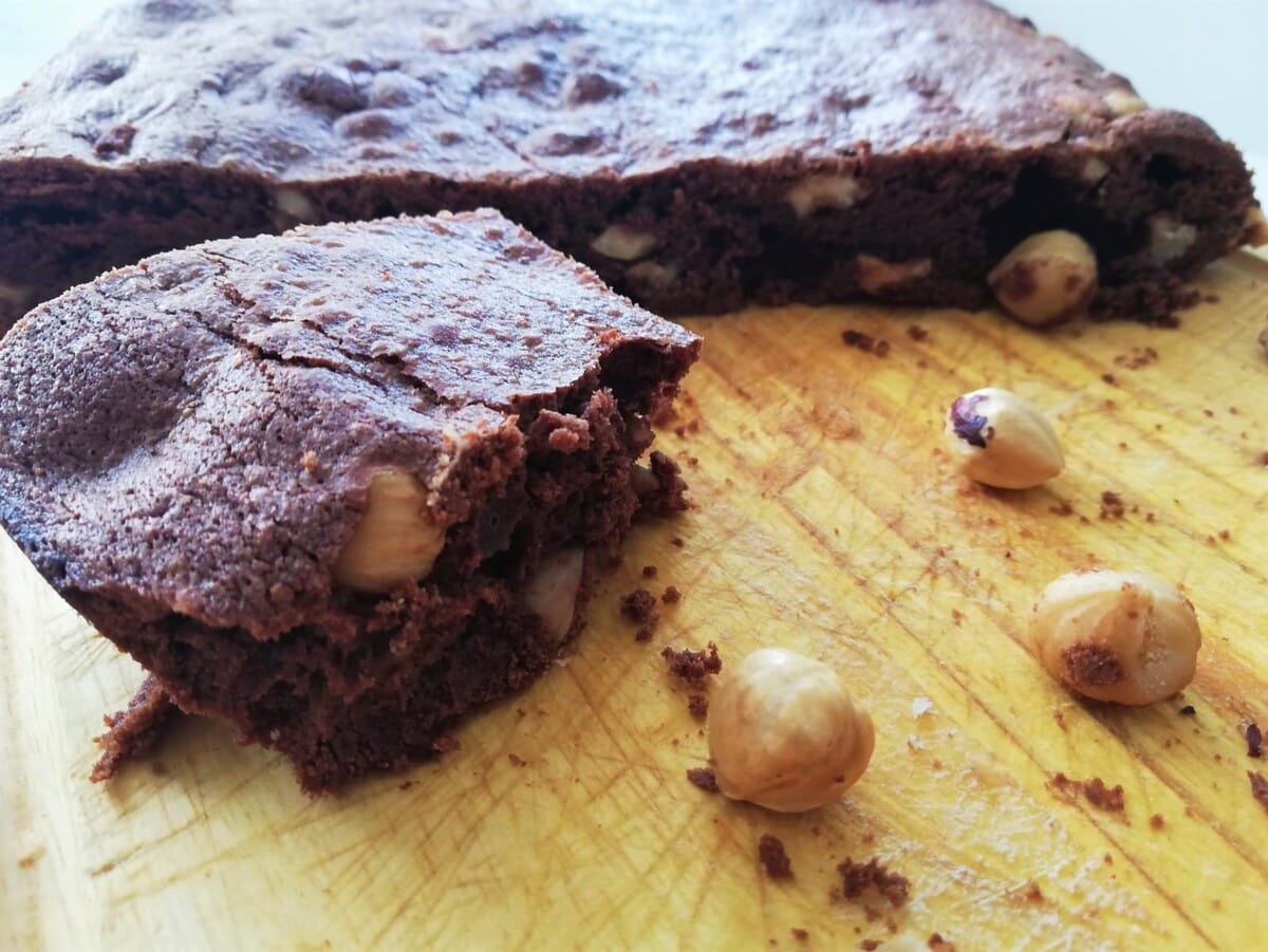 Brownie aux noisettes