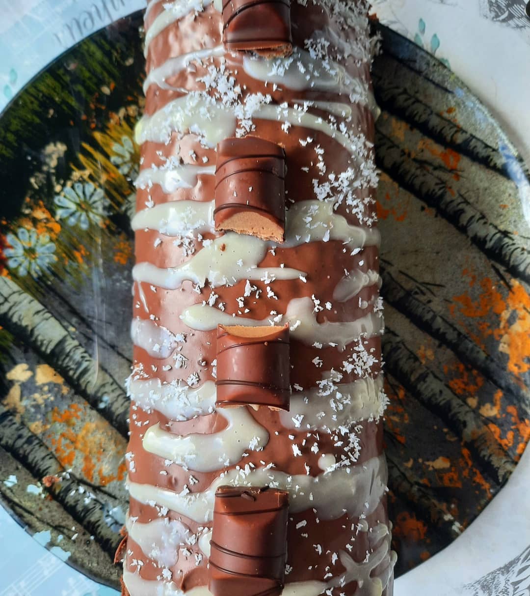 Roulé au chocolat & Kinder