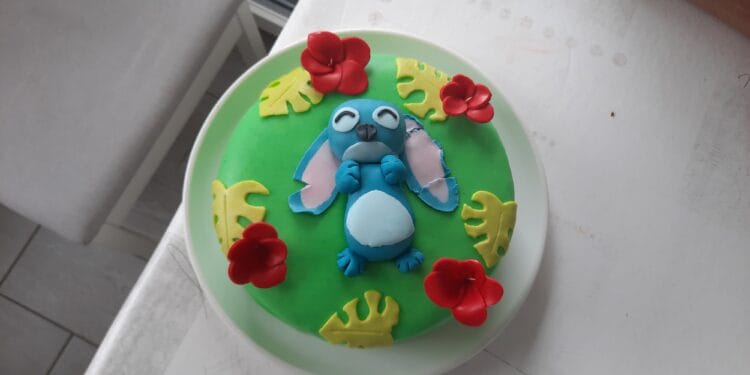 gâteau stitch facile