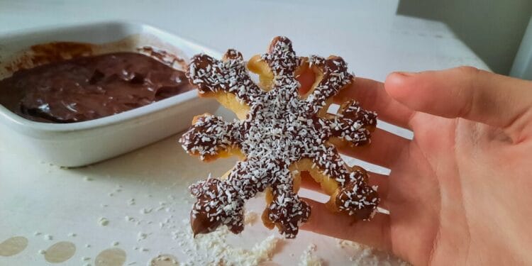 Spritz flocons de Noël