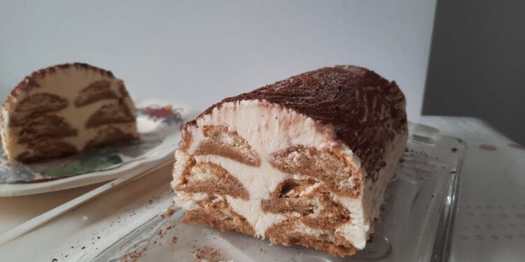 Bûche au tiramisu