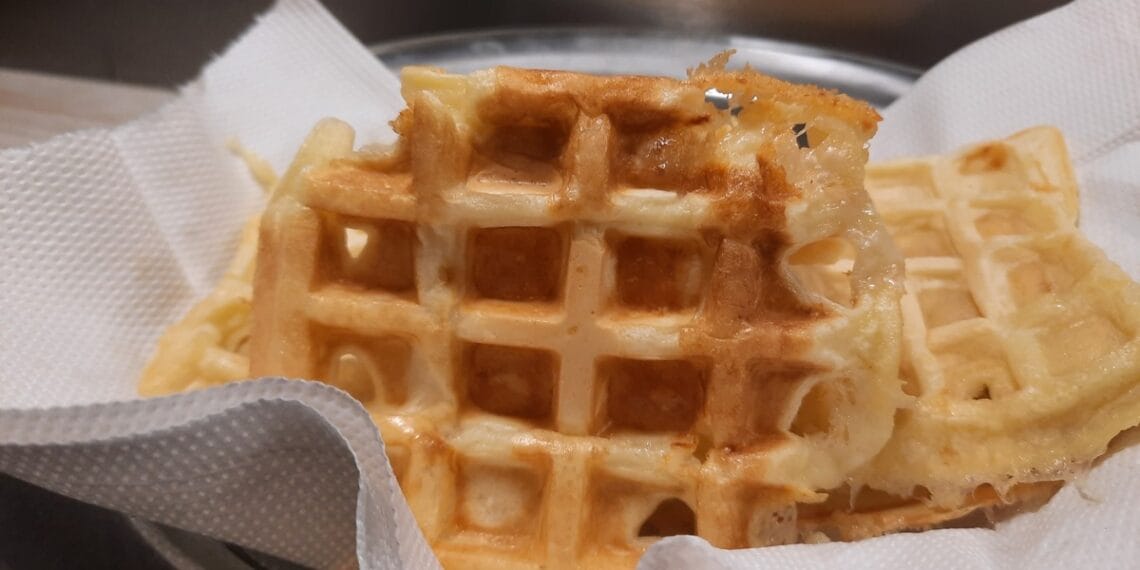 Gaufres à la raclette