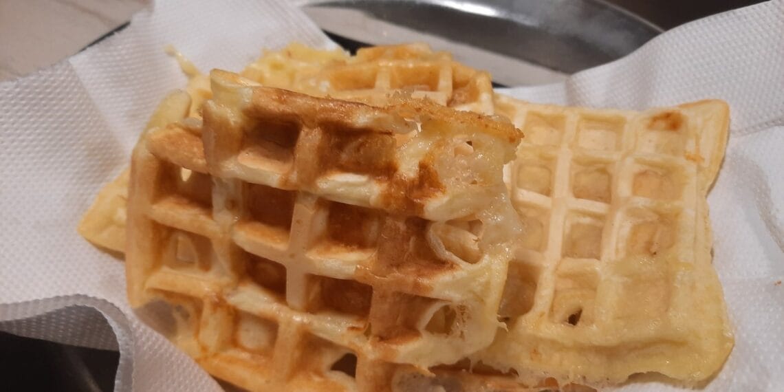 Gaufres à la raclette
