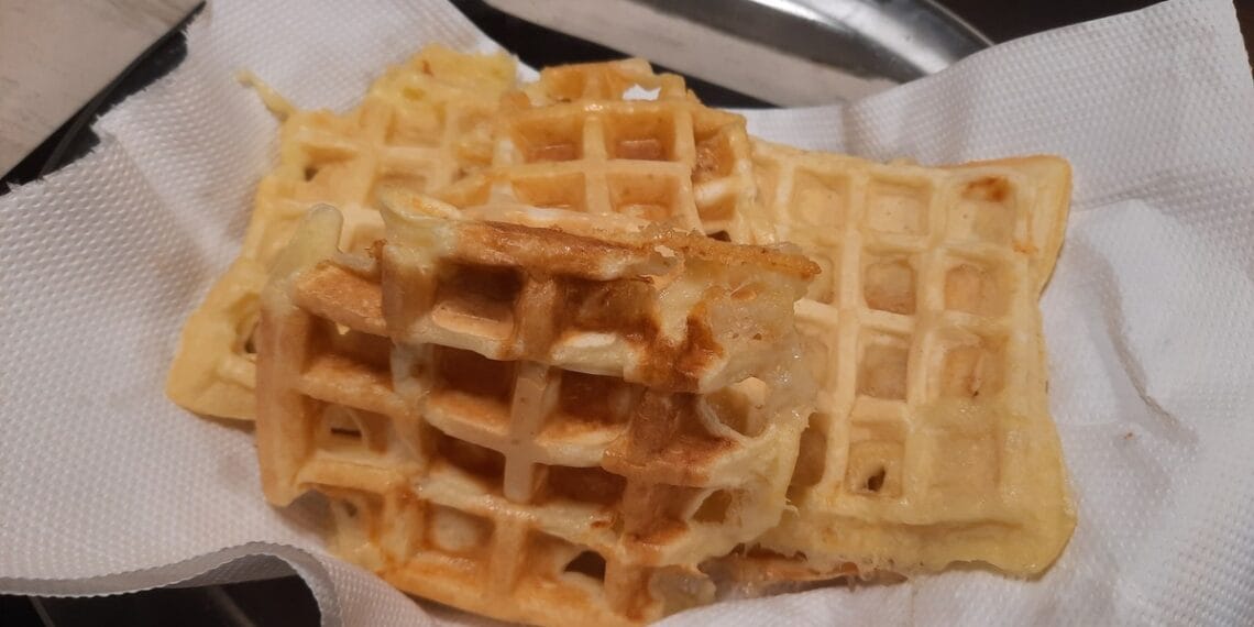Gaufres à la raclette